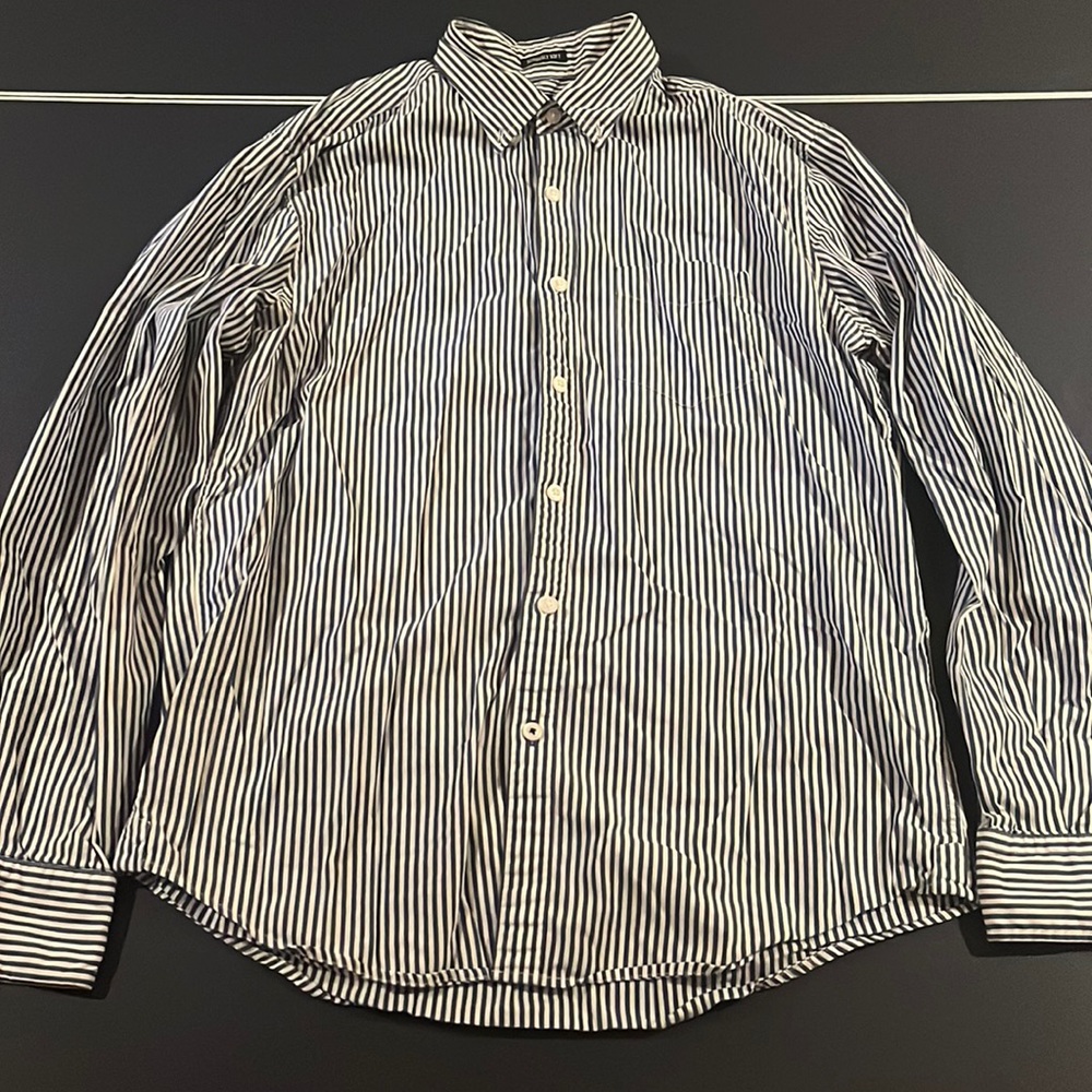 American Eagle Men’s Button Down Dress Shirt Size Medium Blue